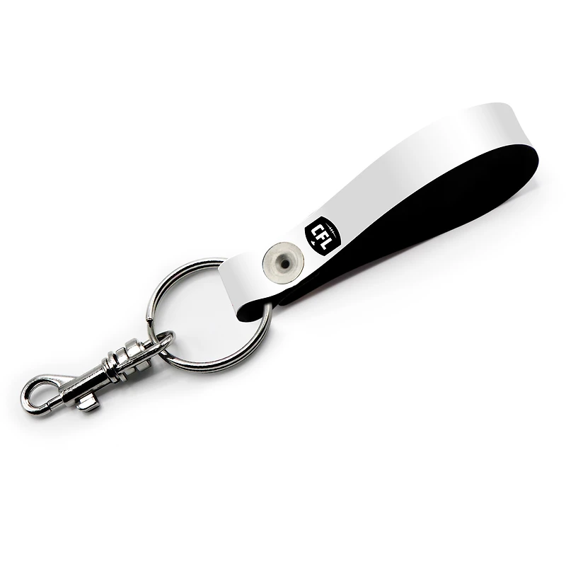  BC Lions Personalized Leather Loop Keychain