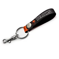 V118118 BCLION BLANC LTR 2023 CFL BOUCLE EN CUIR PORTE-CLÉS ACCKEYC