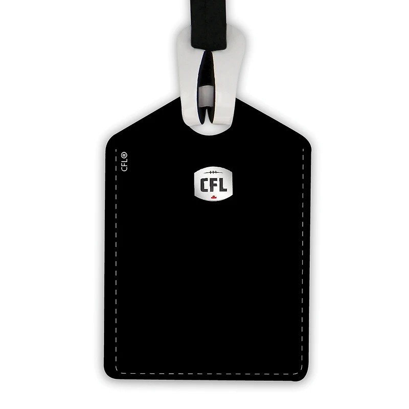 tiquette de bagage en cuir personnalisée des Lions de la Colombie-Britannique