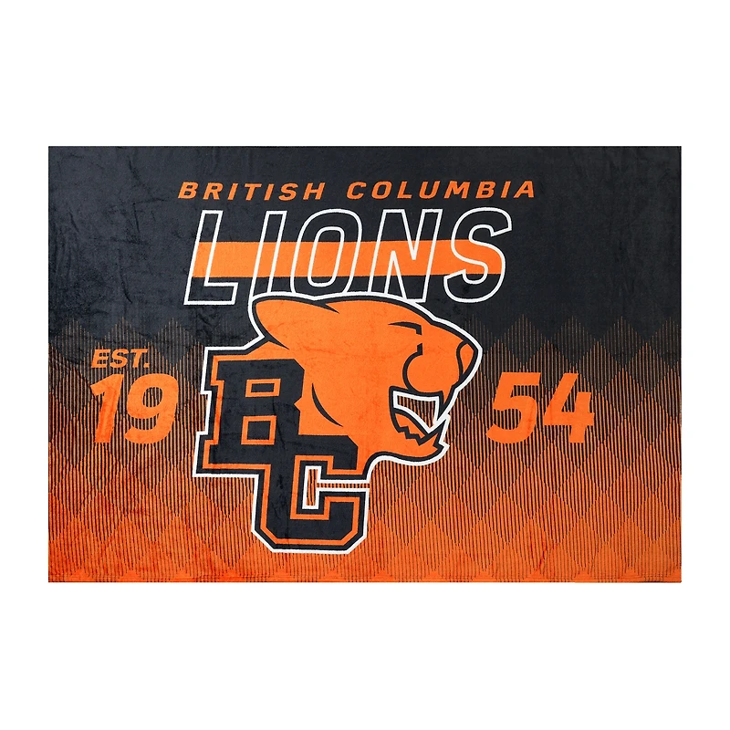 BC Lions 62" x 90" Family Blanket