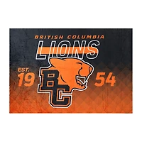 BC Lions 62" x 90" Family Blanket