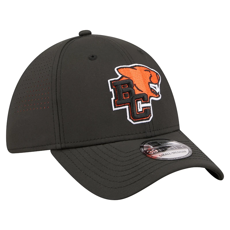 Casquette New Era orange BC Lions 2026 Sideline 39THIRTY Flex pour homme