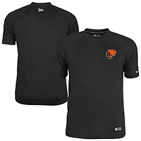 T-shirt raglan New Era noir BC Lions 2026 Sideline Cavort pour homme