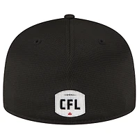Casquette ajustée New Era noire BC Lions Sideline 59FIFTY pour homme