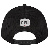 Men's New Era  Black BC Lions Sideline 9FORTY Adjustable Hat