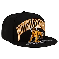 Men's New Era Black BC Lions Turf Traditions 9FIFTY Snapback Hat