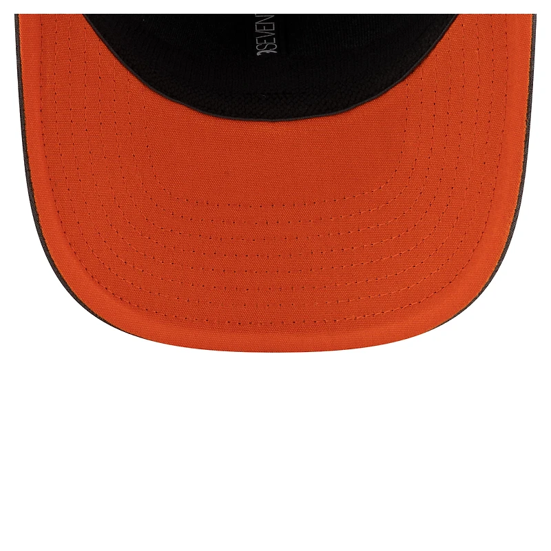 Casquette extensible à pression New Era 9SEVENTY Sideline Alternate pour homme, couleur anthracite, des Lions de la Colombie-Britannique