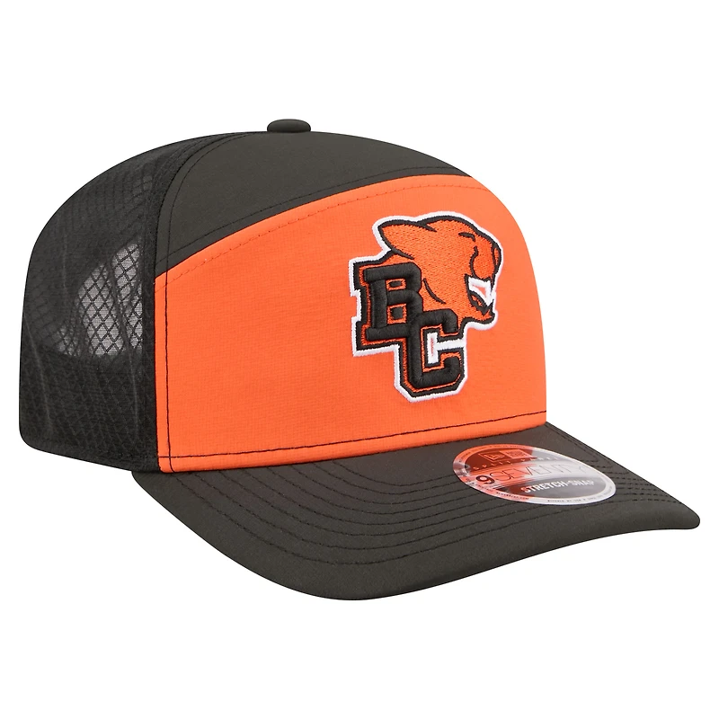 Casquette ajustable New Era orange BC Lions 2026 Sideline 9SEVETNTY pour homme