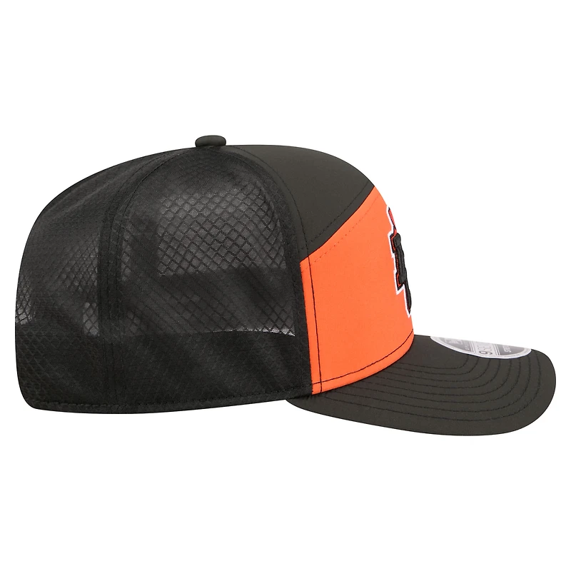 Casquette ajustable New Era orange BC Lions 2026 Sideline 9SEVETNTY pour homme