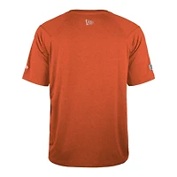T-shirt de performance universitaire BC Lions Sideline New Era pour homme, orange