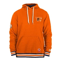 Men's New Era Orange BC Lions Turf Traditions Pullover Hoodie