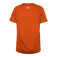 Women's New Era Orange BC Lions Sideline Circuit Raglan Performance T-Shirt
