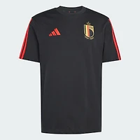 Men's adidas Black Belgium National Team FIFA x World Cup Alphaskin T-Shirt