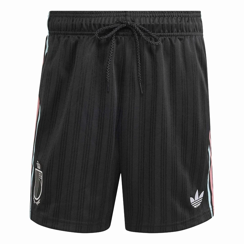 Men's adidas Black Belgium National Team Originals Shorts