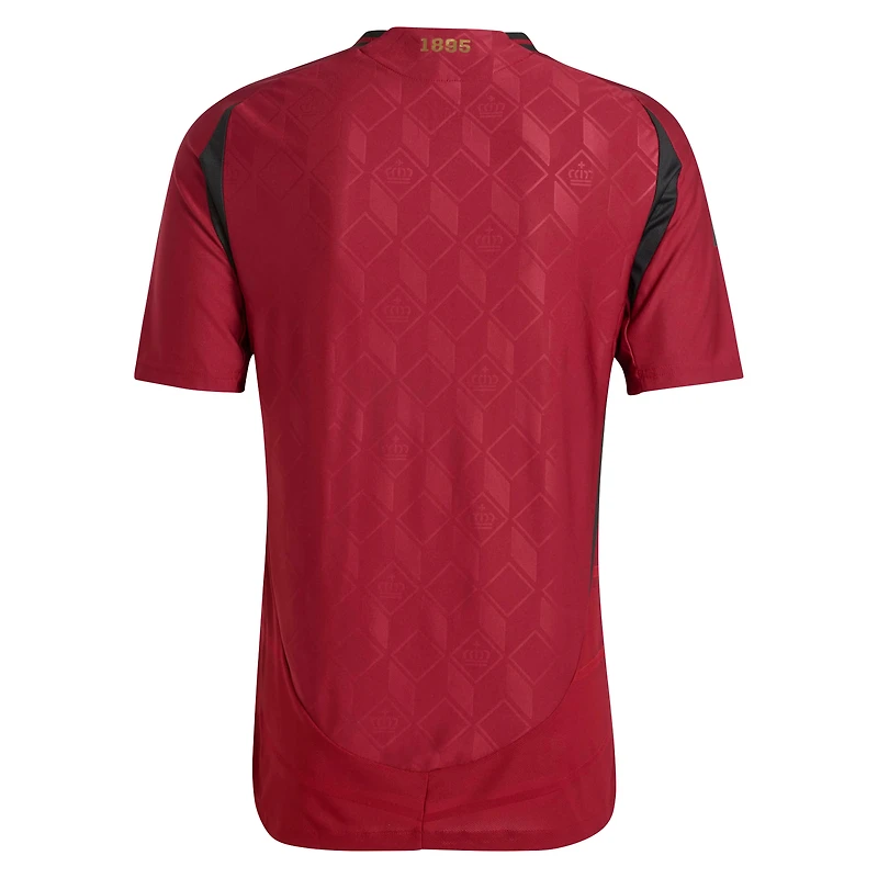 Maillot adidas Bordeaux Belgique National Team 2024 Domicile Authentique Homme