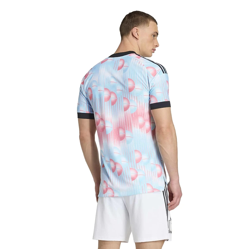 Maillot authentique extérieur adidas bleu clair pour homme de l'équipe nationale belge 2026