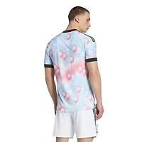 Maillot authentique extérieur adidas bleu clair pour homme de l'équipe nationale belge 2026