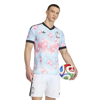 Maillot authentique extérieur adidas bleu clair pour homme de l'équipe nationale belge 2026