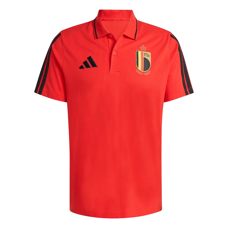Men's adidas  Red Belgium National Team FIFA x World Cup Alphaskin Polo