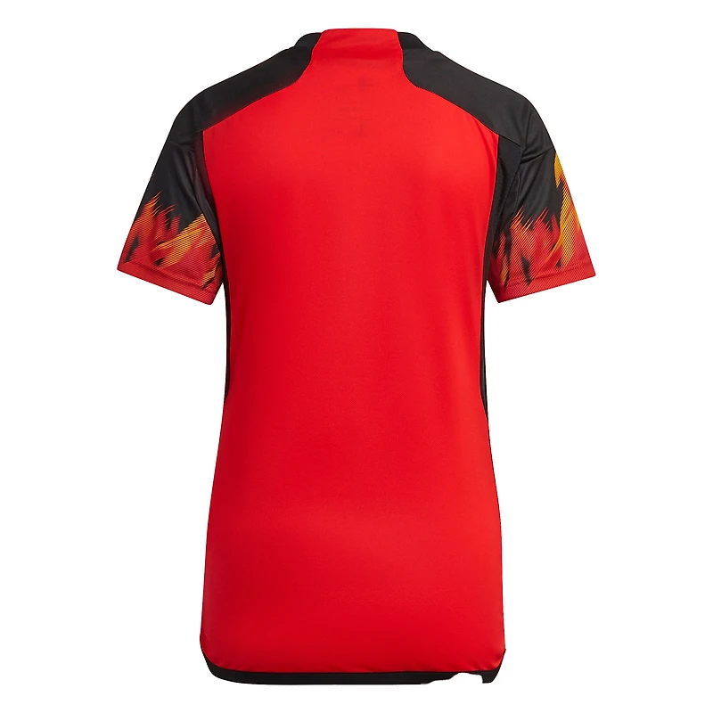 Maillot Femme adidas Equipe Nationale Belgique 2022/23 Domicile Rouge