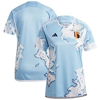 Maillot Femme adidas Belgique National Team 2023 Extérieur Replica Blanc