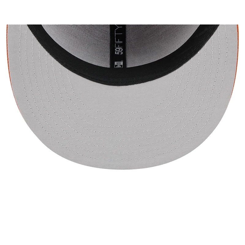Casquette ajustée 59FIFTY pour homme New Era rouge foncé Beloit Sky Carp Theme Nights