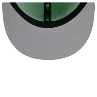 Casquette ajustée Beloit Sky Carp Copa de la Diversión 59FIFTY vert fluo New Era pour homme