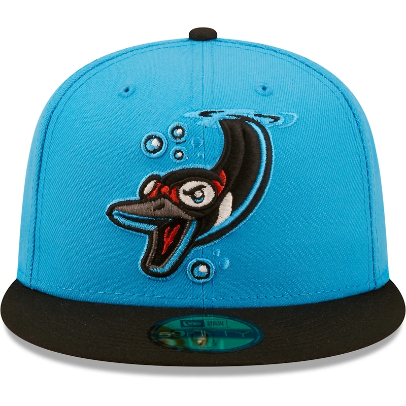 Casquette ajustée New Era Royal Beloit Sky Carp Authentic Collection Team Alternate 59FIFTY pour homme