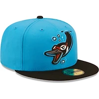 Casquette ajustée New Era Royal Beloit Sky Carp Authentic Collection Team Alternate 59FIFTY pour homme