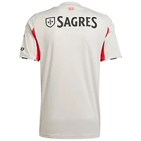 Maillot réplique extérieur adidas gris Benfica 2025/26 pour homme