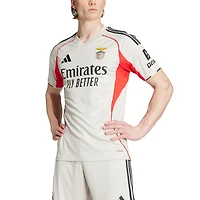 Maillot réplique extérieur adidas gris Benfica 2025/26 pour homme