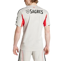 Maillot réplique extérieur adidas gris Benfica 2025/26 pour homme
