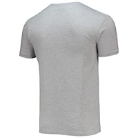 Men's Checkered Flag Heathered Gray Bill Elliott Legends T-Shirt