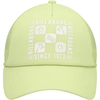 Casquette Snapback Billabong Neon Green Ohana Trucker pour filles et jeunes