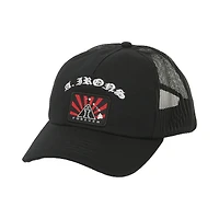 Casquette trucker Billabong Black A.I. Rising Sun pour homme, ajustable