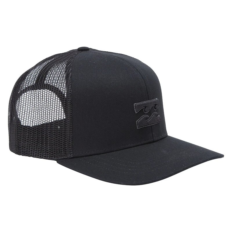 Casquette ajustable Billabong All Day Trucker noire pour homme