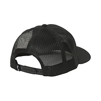 Casquette trucker Billabong grise chinée pour homme, ajustable.