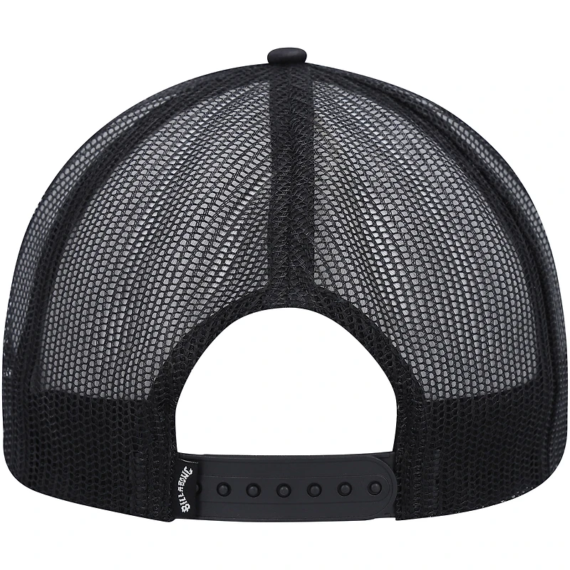 Casquette Snapback réglable Billabong Black Arch Team Trucker pour hommes