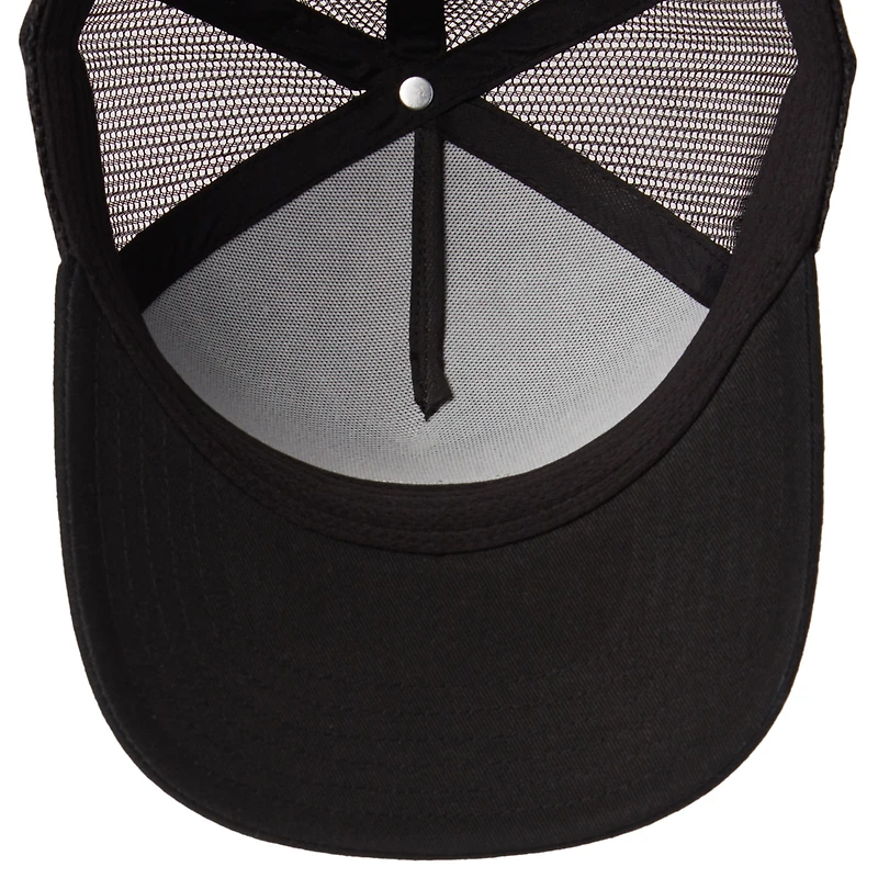 Men's Billabong Black Stacked Adjustable Trucker Hat