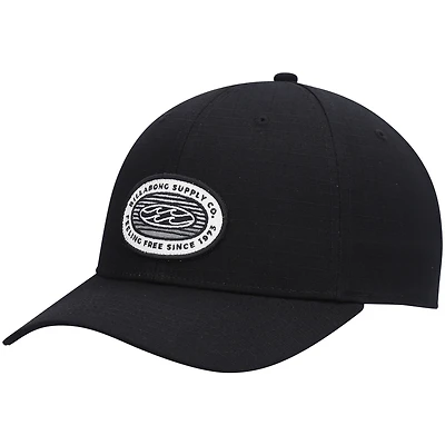 Casquette Billabong Black Stealth Walled Snapback pour homme