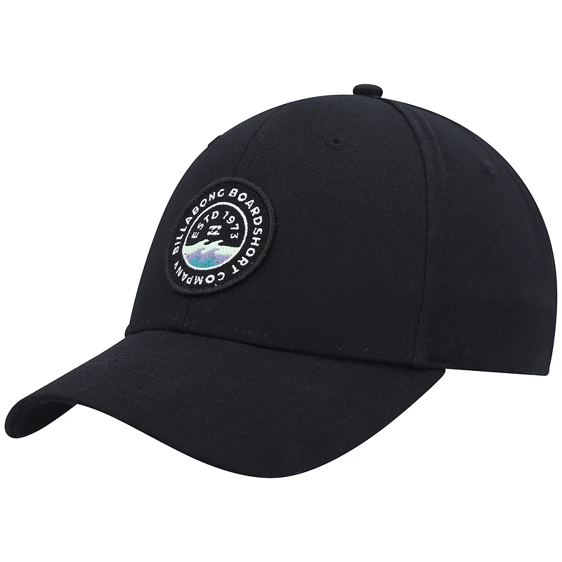 Men's Billabong Black Walled Snapback Hat