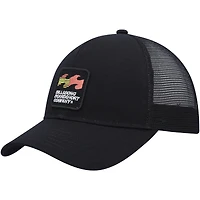 Men's Billabong Black Walled Trucker Adjustable Snapback Hat