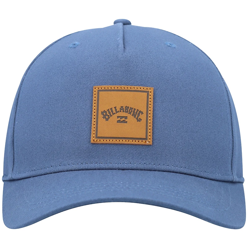 Casquette Billabong Blue Stacked ajustable pour hommes