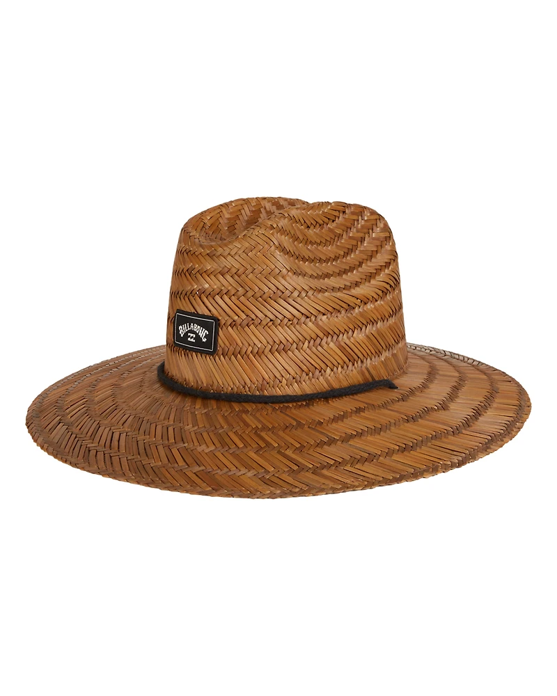 Chapeau de sauveteur en paille Billabong Brown Tides pour homme