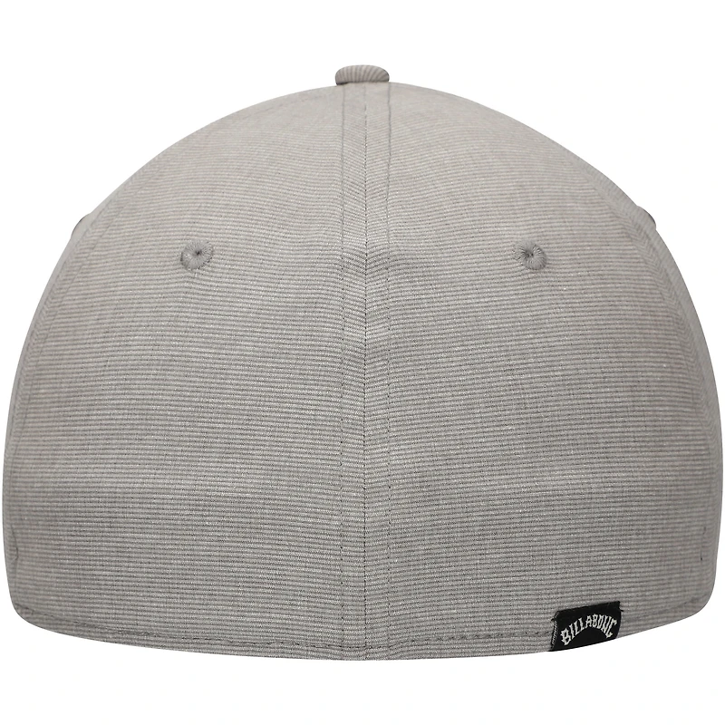 Men's Billabong Gray Crossfire Performance Flex Hat