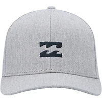 Casquette Billabong Grey Logo All Day Snapback pour homme
