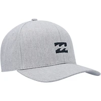 Casquette Billabong Grey Logo All Day Snapback pour homme
