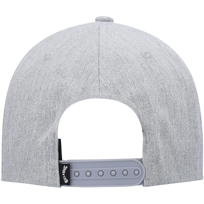Casquette Billabong Grey Logo All Day Snapback pour homme