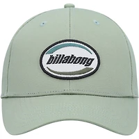 Casquette Snapback à parois vertes Billabong pour hommes
