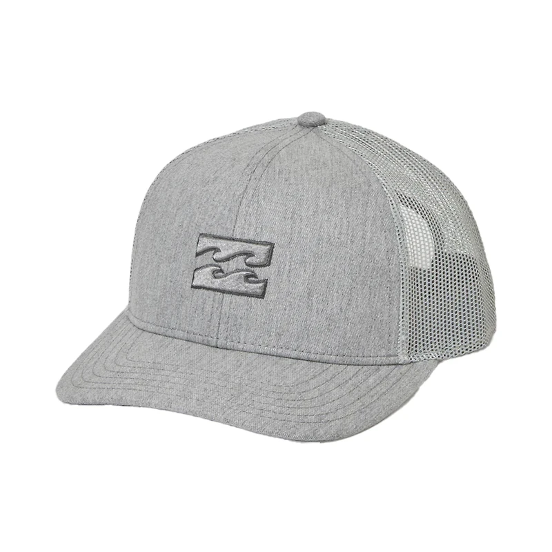 Men's Billabong Grey Heather All Day Trucker Adjustable Hat